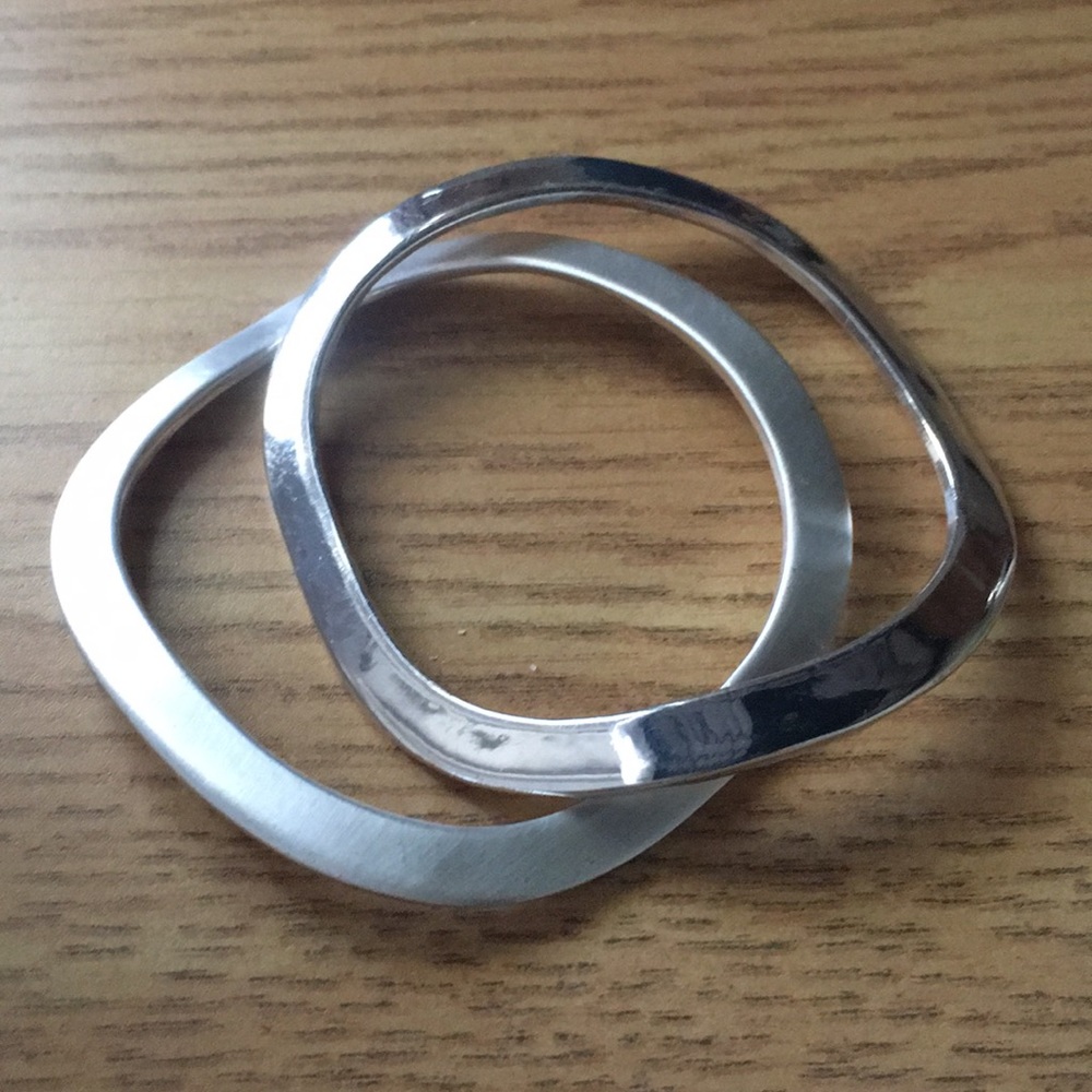 Silver Bangles